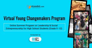 高中生领导和社会企业家的在线暑期课程（9  -  12年级）