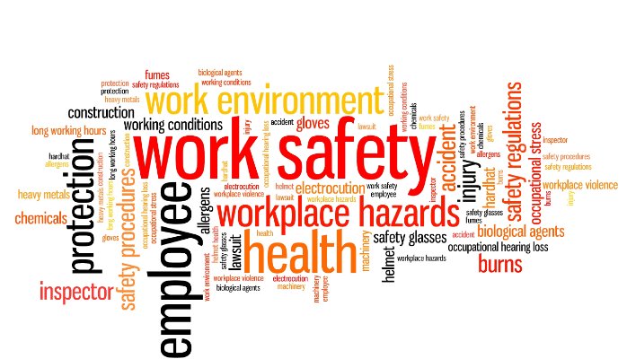 在工作场所的健康和安全的重要性