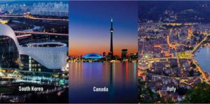 在加拿大，韩国和意大利留学经验
