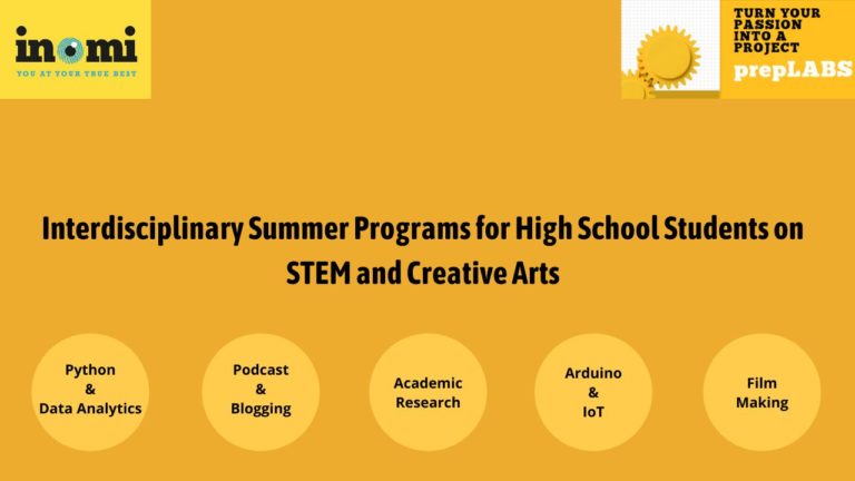 面向高中生的科学、技术、工程和创新艺术跨学科暑期项目