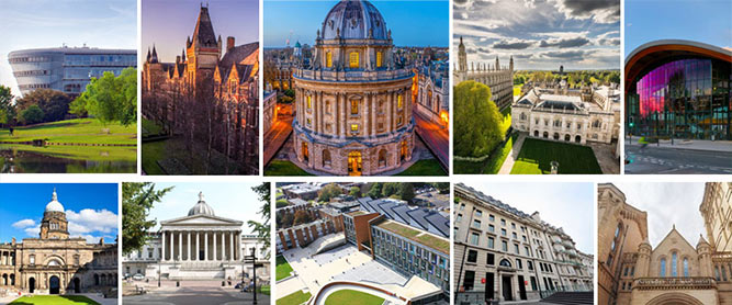 Top universities in uk