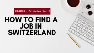 如何作为国际学生在瑞士找到工作