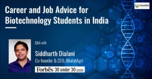 如何在印度的B.Sc/B.Tech生物技术后提高雇用